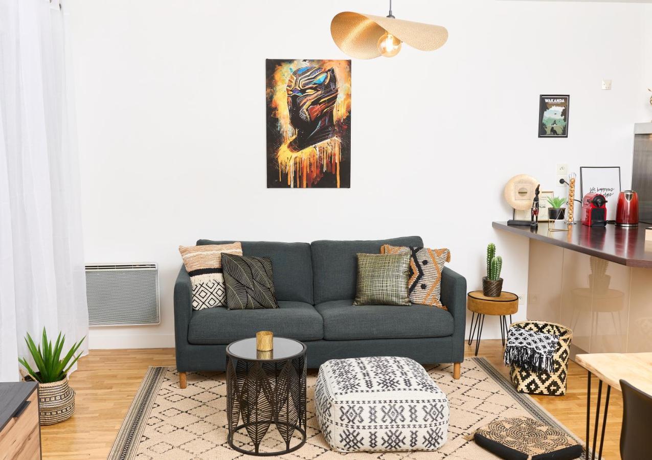 Appartement Wakandais-Proche Disney, Parking & Wifi Montevrain Luaran gambar